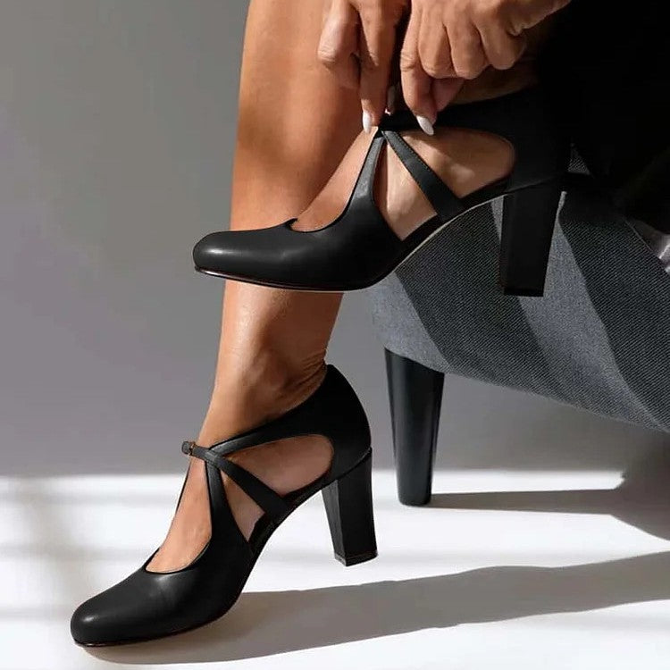 Elspeth - Cushioned Block Heels