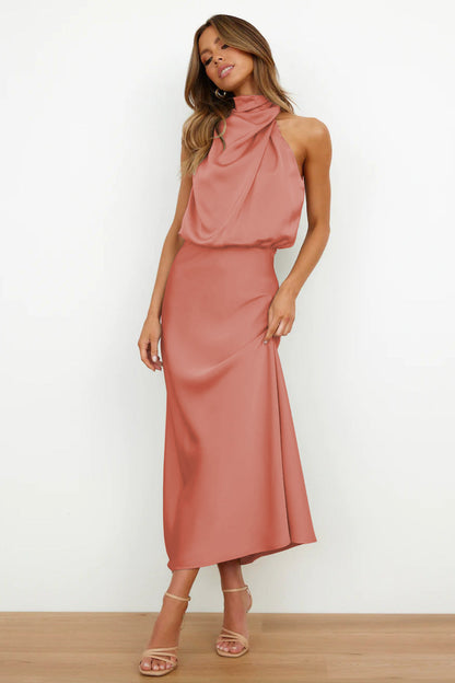 Theodosia - Draped Maxi Dress