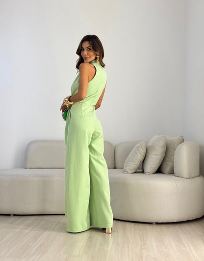Ismerie - Fluid Wide-Leg Jumpsuit