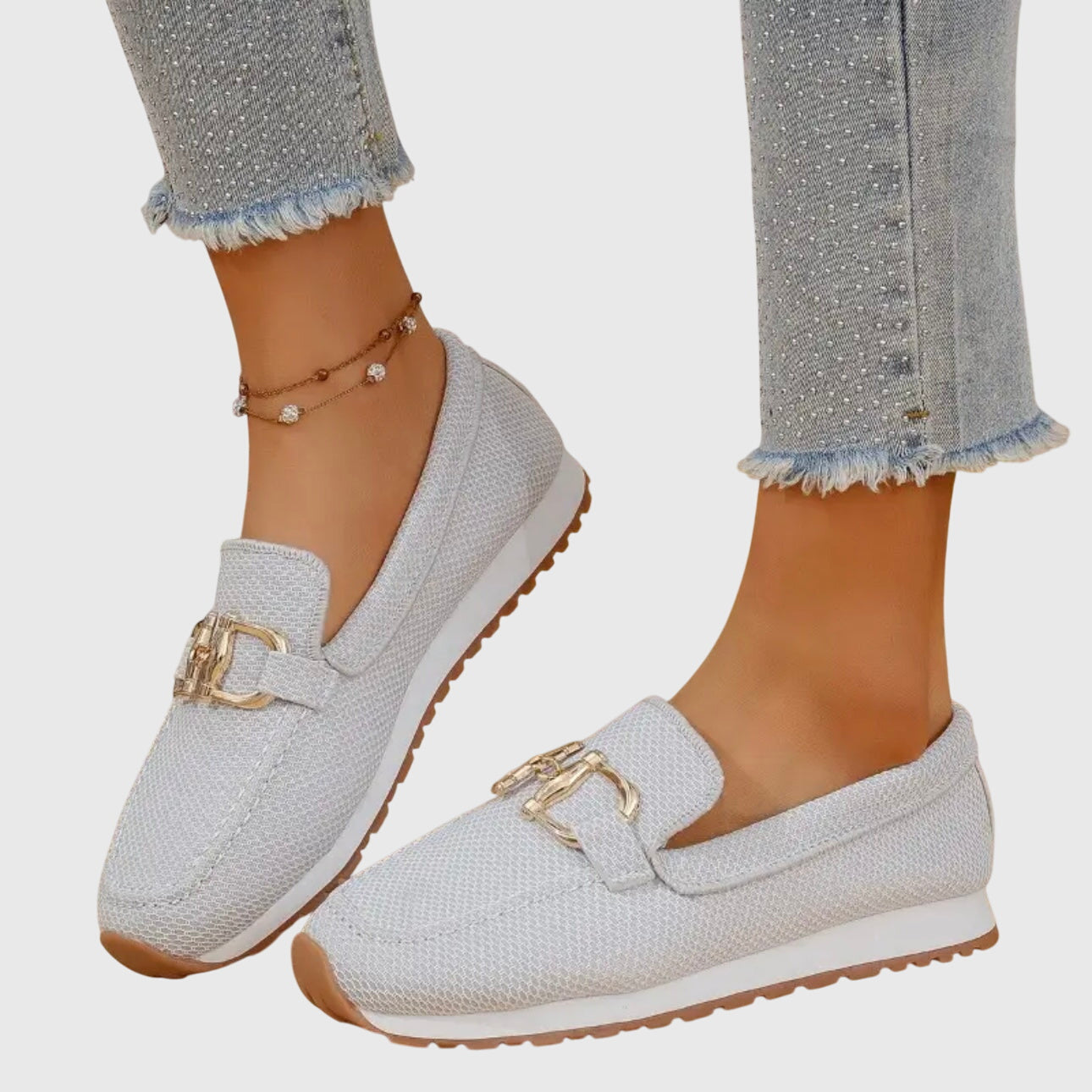 Rosamira - Cushioned Slip-On Loafers