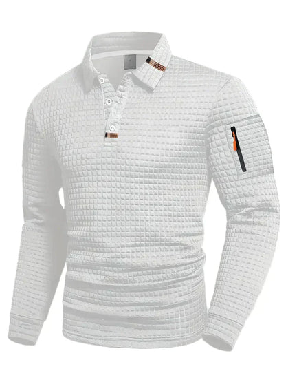 Reeve - Textured Polo Shirt