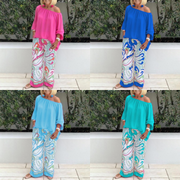 Brinette - Blouse and Wide Leg Trousers Set