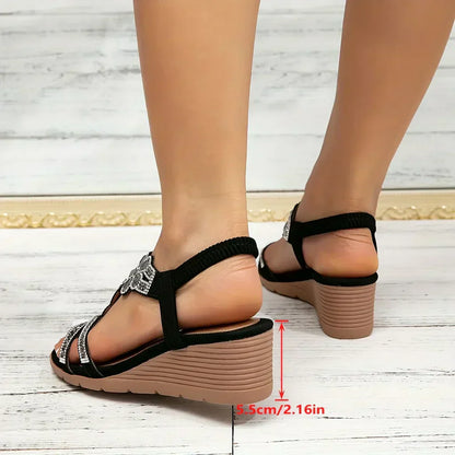 Zuleika - Supportive Wedge Sandals