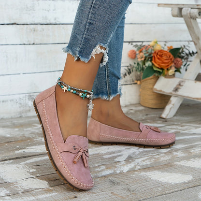 Stella - Cushioned Tassel Loafers