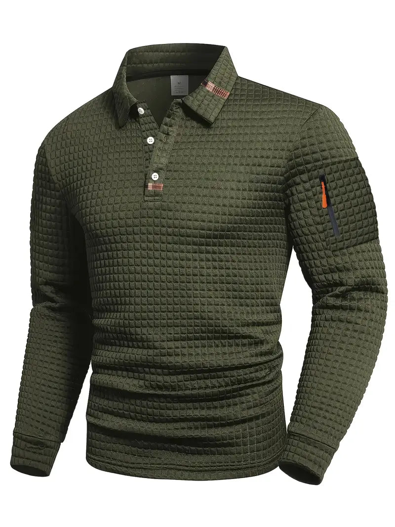 Reeve - Textured Polo Shirt