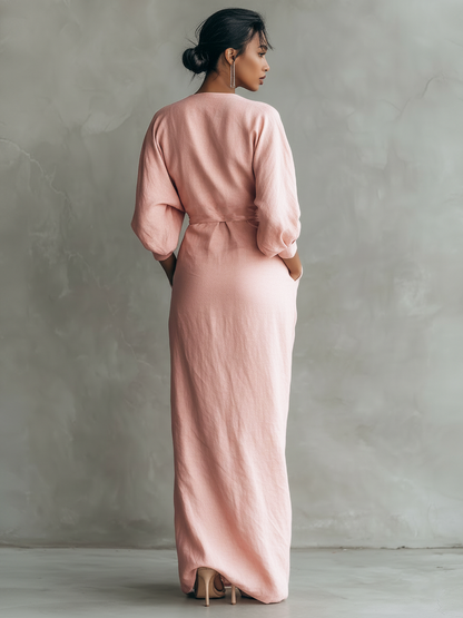 Damaris - Breezy Linen Maxi Dress
