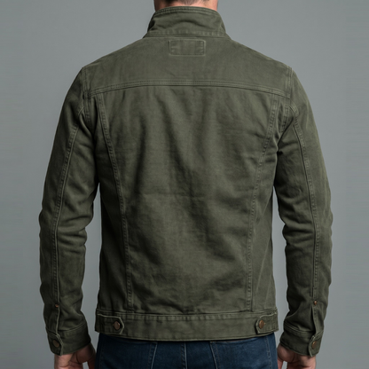 Brody - Vintage-Wash Soft-Touch Zip Jacket