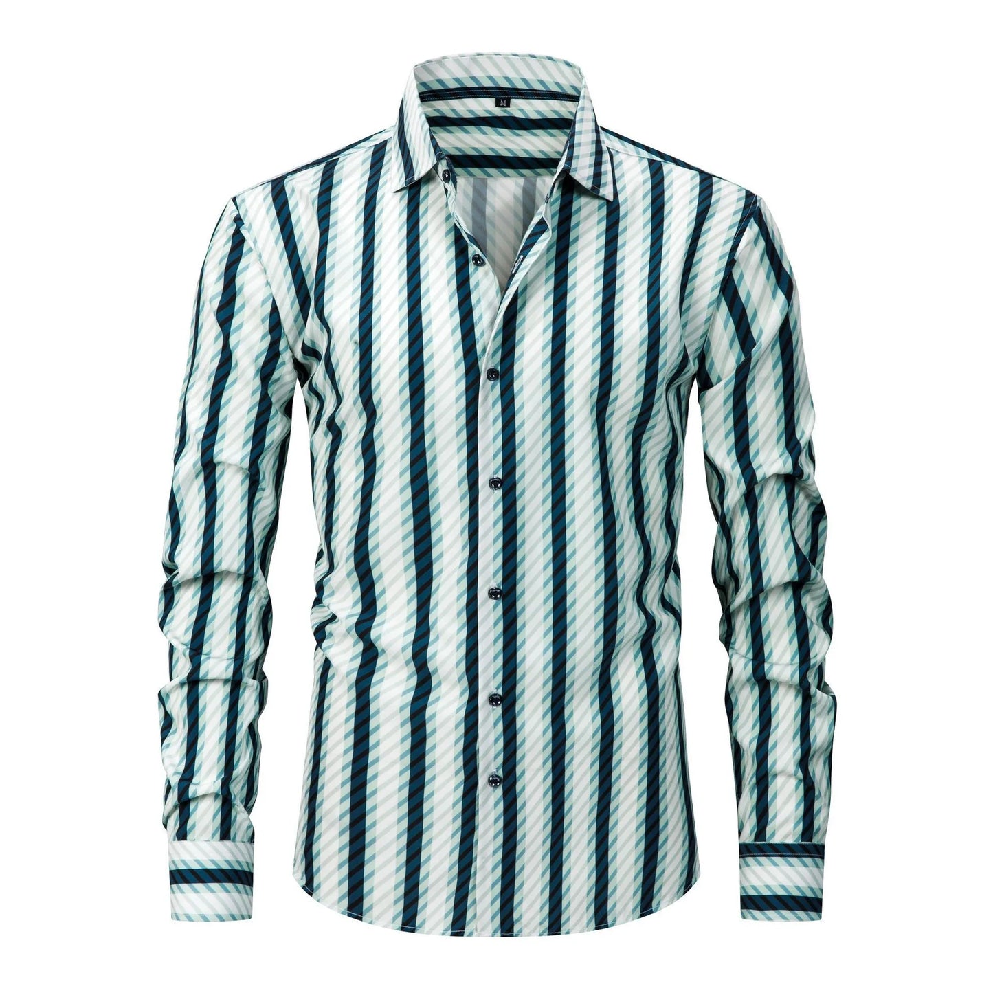 Cormac - Striped Button Up Shirt