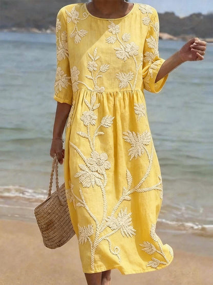 Wrenley - Airy Midi Dress