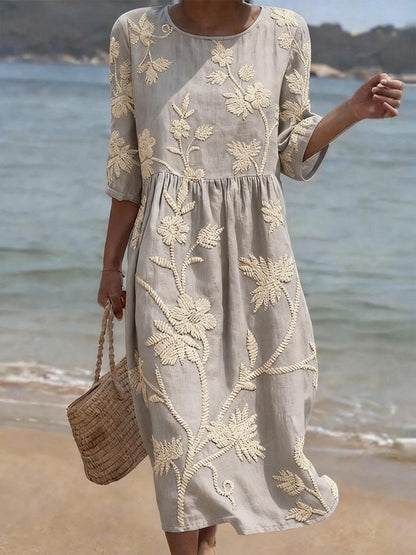Wrenley - Airy Midi Dress