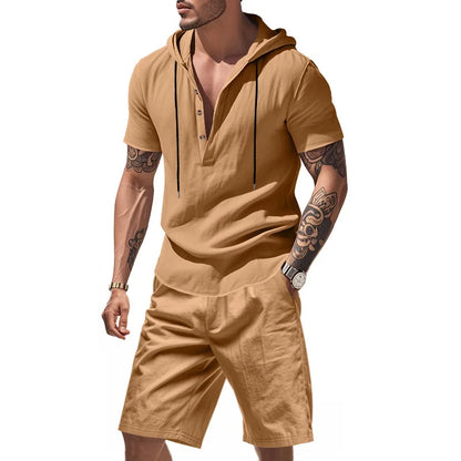 Dylan - Breathable Hoodie & Shorts Set