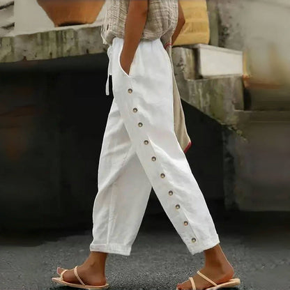 Violetta - Breathable Cropped Trousers