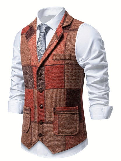 Evren - Tailored Patchwork Gilet