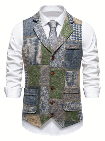 Evren - Tailored Patchwork Gilet