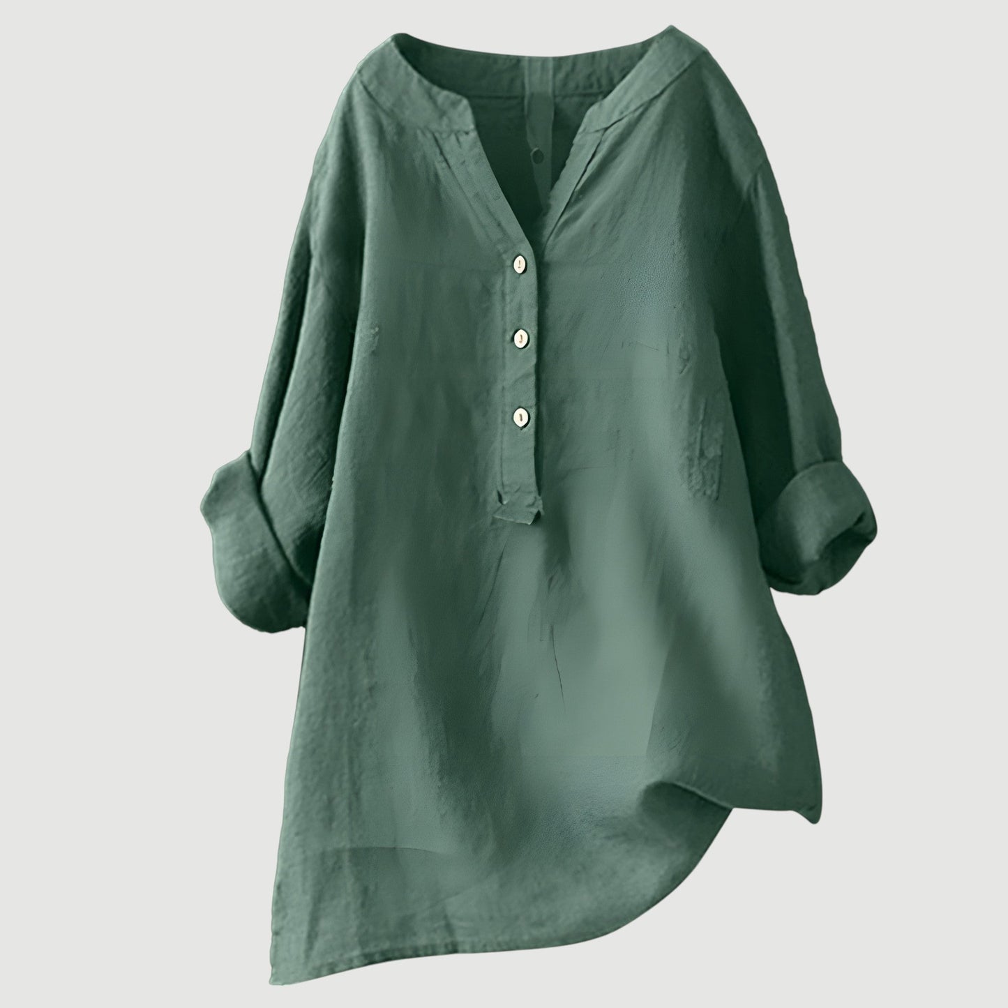 Amber - Airy Linen Blouse