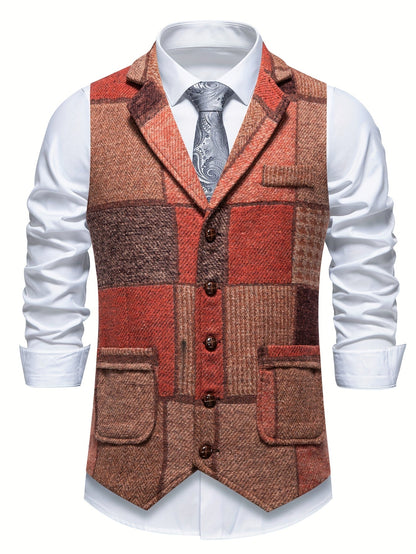 Evren - Tailored Patchwork Gilet