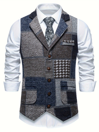 Evren - Tailored Patchwork Gilet