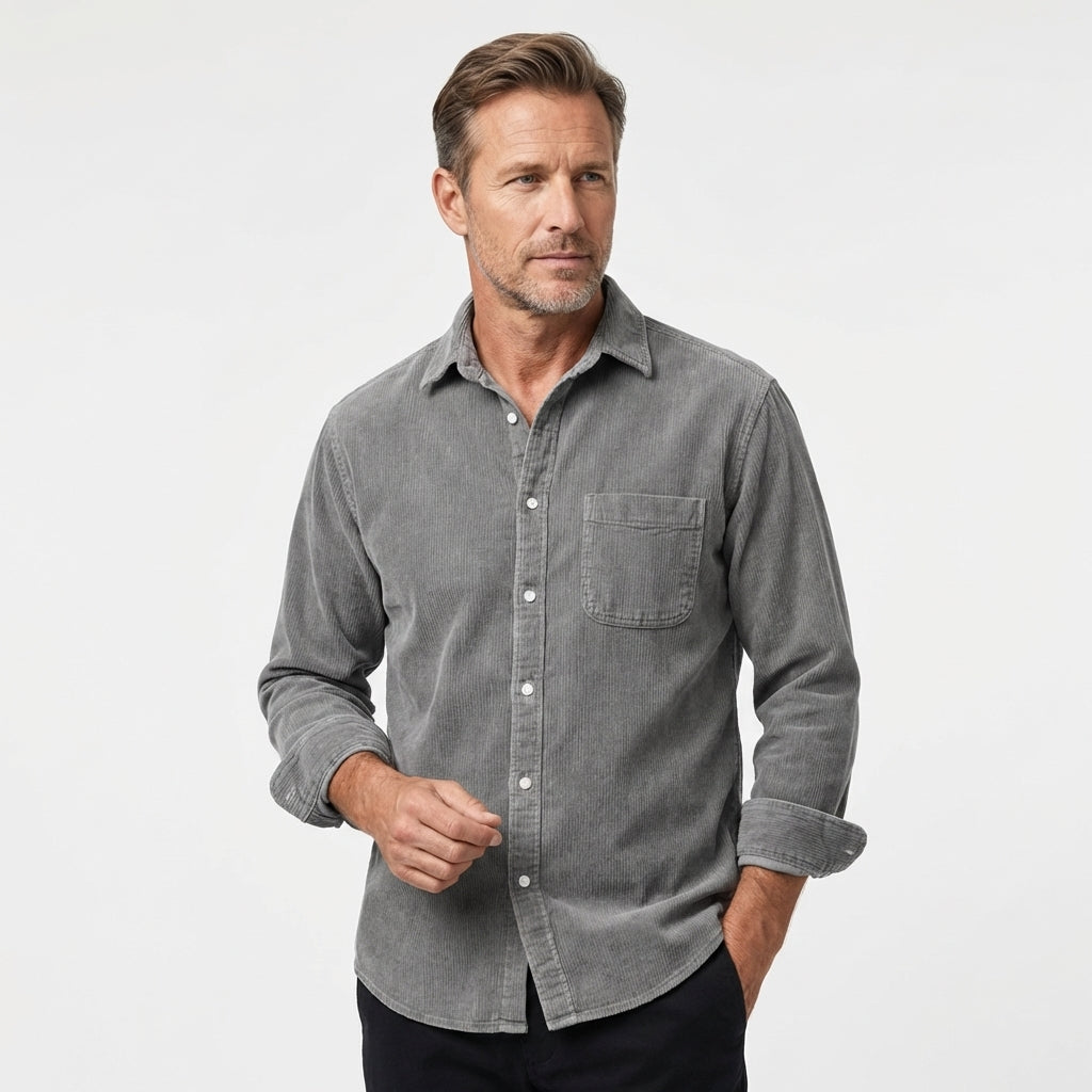 Hendrix - Corduroy Button Up Shirt