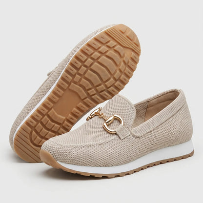 Rosamira - Cushioned Slip-On Loafers