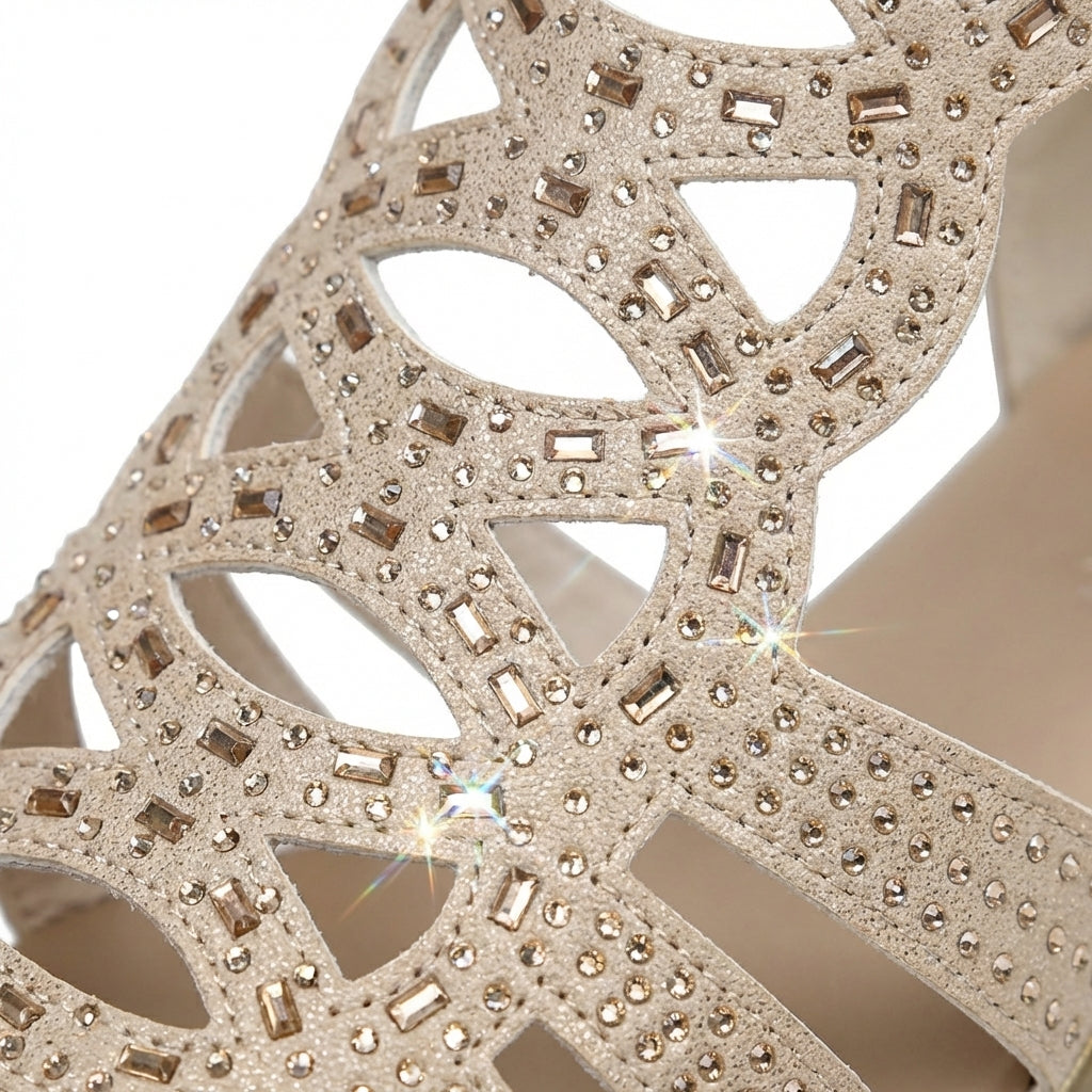 Quinzelia - Contoured Wedge Sandal
