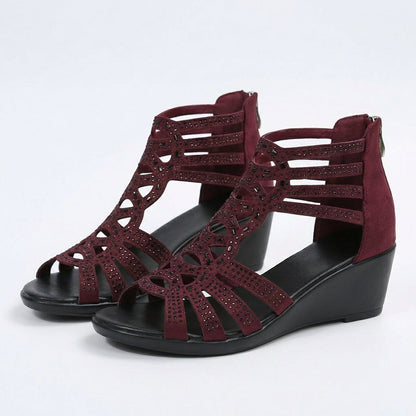 Quinzelia - Contoured Wedge Sandal