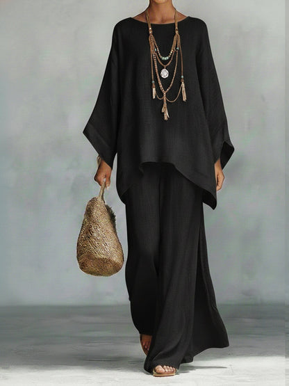 Sanciae - Airy Linen Two-Piece Set